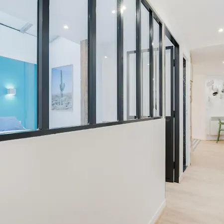 Apartamento Loft Design For 8 People In Heart Of París